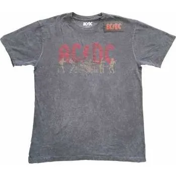 Pánské oblečení Merch AC/DC: Tričko Vintage Silhouettes M 2022