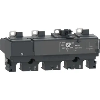 vypínač a zásuvka C166MA150 Jednotka spouští NSX160 AC 4P3D 150A MA,Schneider Electric