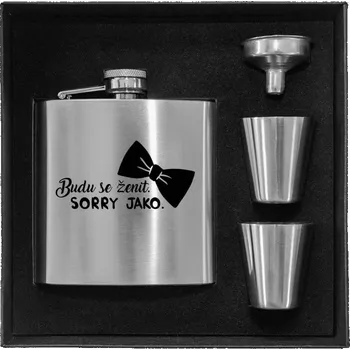 Placatka Placatka v krabičce Budu se ženit. Sorry jako.