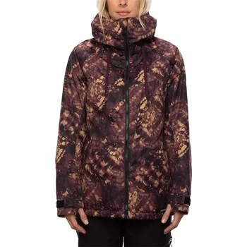 686 bunda - Wmns Athena Insulated Jacket Golden Brown Woodstock (GLBP)