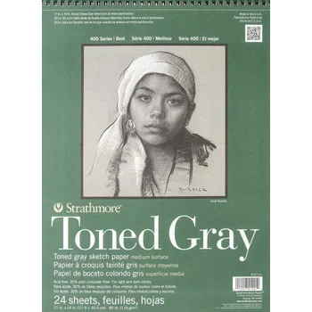 Strathmore Toned Gray A3 24 listů
