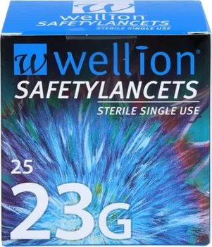 Injekční jehla Medtrust Wellion Safety Lancets 23G 100 ks