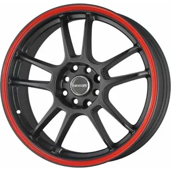 Alu kolo Tenzo-R DC-5 v1 17x7 ET42 5x100/114 Black/Red