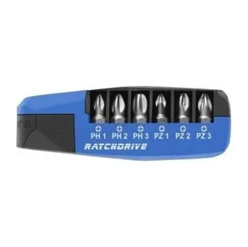 Bit WITTE ráčna s bity RatchDrive PH/PZ, 1 ks