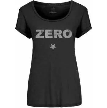 Pánské tričko Merch The Smashing Pumpkins: Dámské Tričko Zero Distressed L