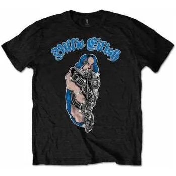 Pánské tričko Merch Billie Eilish: Dětské Tričko Bling 3-4 roky