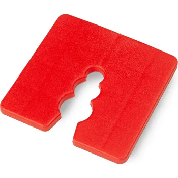 Stavební profil Vymezovací podložka pro zakládací profil - 3 mm, ČERVENÁ