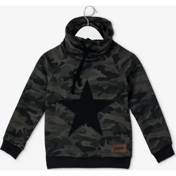 Chlapecká mikina Dětská Mikina Drexiss Army II 152-158