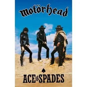 Nášivka Merch Motörhead: Textilní Plakát Ace Of Spades