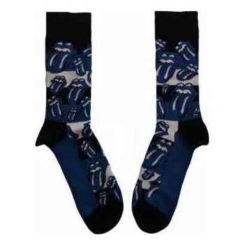 Merch The Rolling Stones: Kotníkové Ponožky Blue Tongues 42 - 47