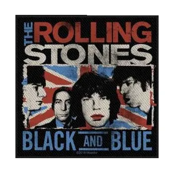 Nášivka Merch The Rolling Stones: Nášivka Black & Blue 2019