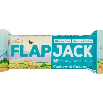Flapjack ovesný bezl. kešu-kokos 80g WHOLEBAKE