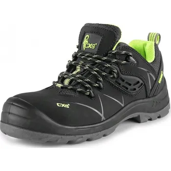 Pracovní obuv Canis CXS Obuv CXS Universe Comet O2, polobotka 212401480839 Černá/zelená 39