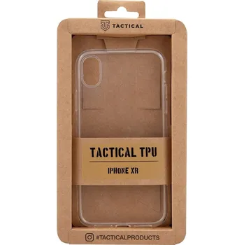 Pouzdro na mobilní telefon Tactical TPU pro Apple iPhone XR Transparent