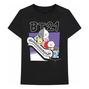 Pánské oblečení Merch Bt21: Tričko Weekend M 2022