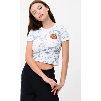 SANTA CRUZ triko - Kit T-Shirt White/Blue (WHITE-BLUE)