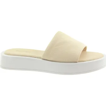 Dámské pantofle CALVIN KLEIN Dámské pískové pantofle na platformě HW0HW00893-0LD-355 Velikost 39
