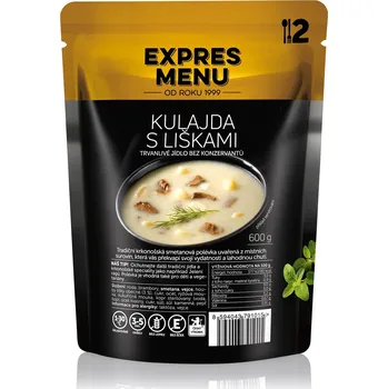 Hotové jídlo EXPRES MENU Kulajda s liškami 600 g