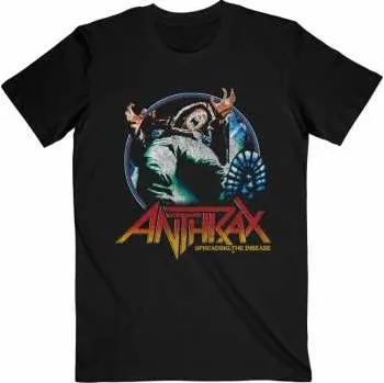 Pánské oblečení Merch Anthrax: Tričko Spreading Vignette L