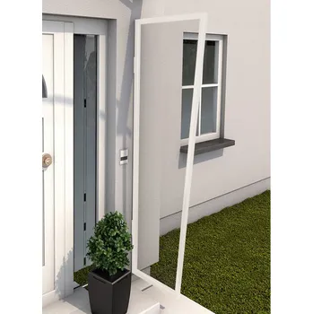 Stříška nad vchodové dveře Gutta Guttavordach B1 akryl boční stěna 200 x 60 cm bílá / čirá
