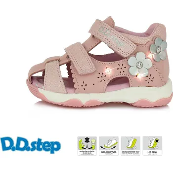 Dívčí sandály D.D.STEP JAC64-762 č Velikost: 22