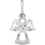 Stříbrný přívěsek anděl Abda s čirými Brilliance Zirconia MW2233P