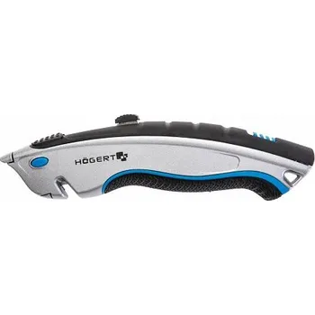 Pracovní nůž Bezpečnostní nůž s lichoběžníkovou čepelí Högert HT4C622