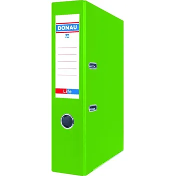 Pořadač pákový A4, hřbet 8 cm, neon zelená