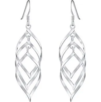 Náušnice Stříbrné visací keltské náušnice s háčkem PRME11002N