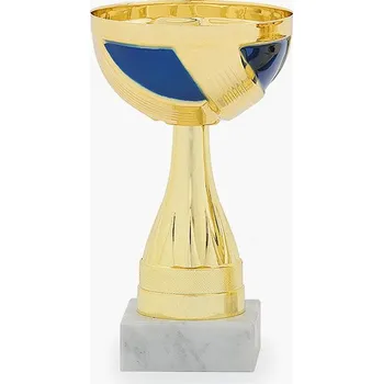 Cinkili Pohár C23067 zlatý/modrý Označení: A, Výška: 21 cm, Průměr: 120 mm