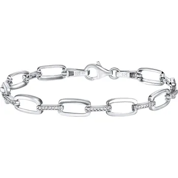 Šperk Dámský stříbrný náramek VEDA