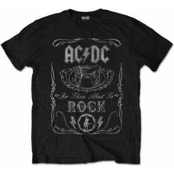 Merch AC/DC: Tričko Cannon Swig Vintage S