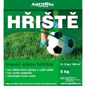 Travní směs AgroBio TRAVNÍ SMĚS HOBBY HŘIŠTĚ 5kg