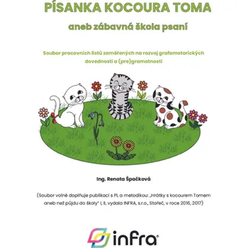 INFRA Písanka kocoura Toma aneb zábavná škola psaní