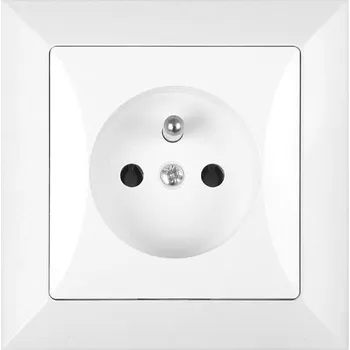 Stavebniny Timex Zásuvka OPUS style bílá kompletní