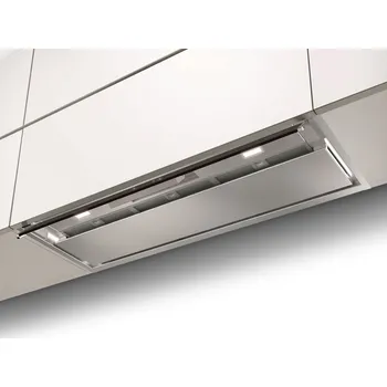 Digestoř Vestavná digestoř Faber IN-NOVA AIR X/BK KL A120, nerez/černé sklo 305.0615.701