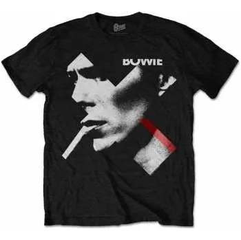 Pánské tričko Merch David Bowie: Tričko X Smoke Red XL