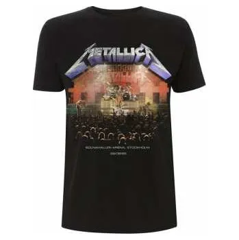 Pánské oblečení Merch Metallica: Tričko Stockholm '86. XL 2022