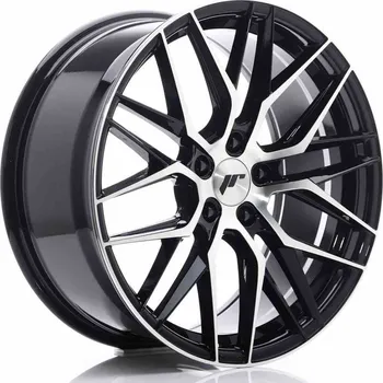 Alu kolo JR Wheels JR28 19x8,5 ET35 5x120 Gloss Black Machined Face