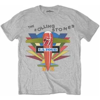 Pánské tričko Merch The Rolling Stones: Tričko Retro Us Tour 1975 XXL 2022