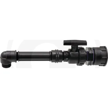 BOVRAM IBC system IBC adaptér S60x6 včetně PVC kulového kohoutu 1“ vnější závit