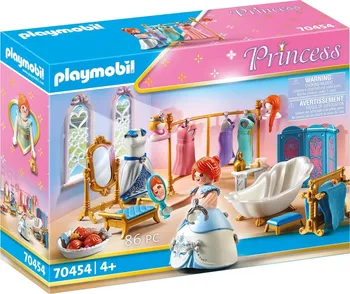 stavebnice Playmobil Princess 70454 Šatník s vanou