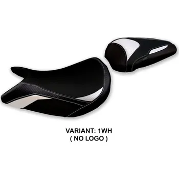 Moto sedlo TPZ Italia Potah sedla Suzuki GSX S 1000 (15-20) Ward model potah sedla: bez loga 1WH (white)
