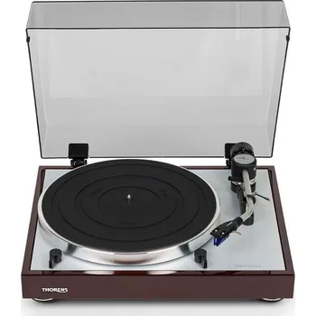 Gramofon Thorens TD 403 DD Walnut (Manuální gramofon s přímým pohonem, nové ramínko TP 150, přenoska Ortofon 2M Blue v balení)