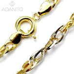 Zlatý náhrdelník z kombinovaného zlata