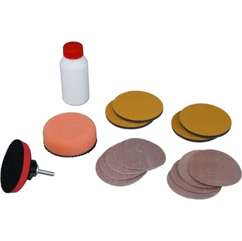 Nářadí pro automobil Triumf sada na renovaci světel, základní sada 16 dílů - 100-05686