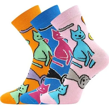 Ponožky Boma Xantipa 69 - balení 3 páry v barevném mixu mix 35-38 (23-25)