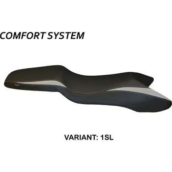 Moto sedlo TPZ Italia Potah sedla Honda CBR 600 F (99-06) Edimburgo comfort model potah sedla: bez loga 1SL (silver)