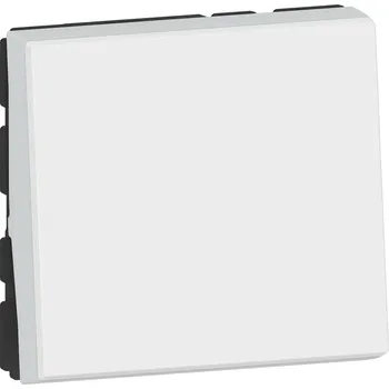 Elektroinstalační materiál LEGRAND Spínač MOSAIC 77010L č.1 2M bílý 077010L