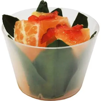 Jednorázové nádobí Pohárek Rondo 45ml recyklovatelný opakovatelně použitelný/ 25 ks